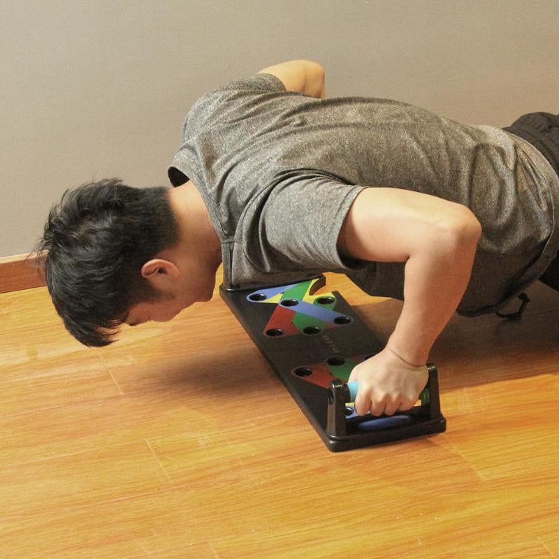 Ultimate 9-in-1 Push-Up Board for Total Indoor Workout Transformation