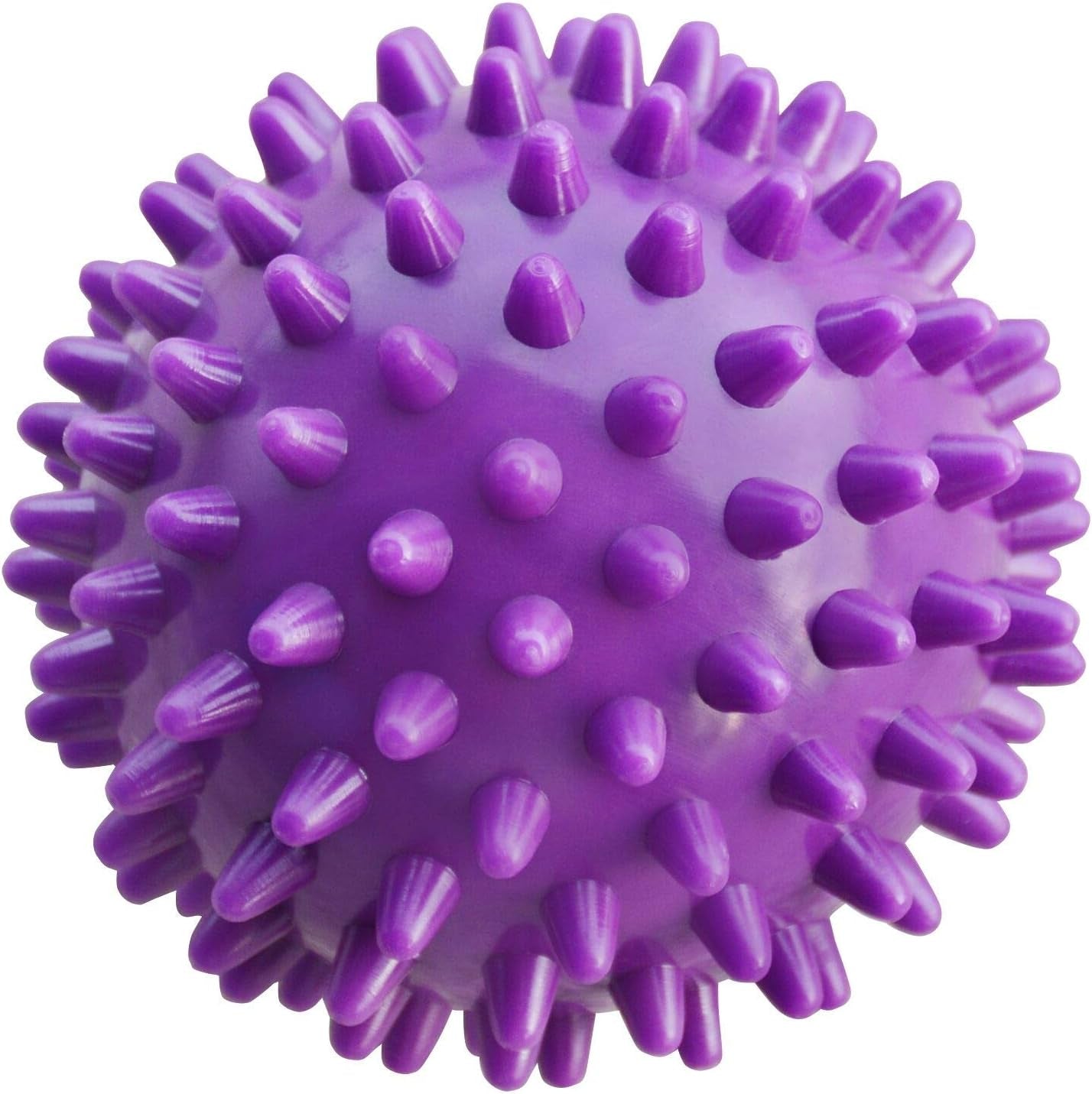 Deep Tissue Massage Balls - Spiky Foot Roller for Plantar Fasciitis and Myofascial Release Therapy, Blue (Set of 2)