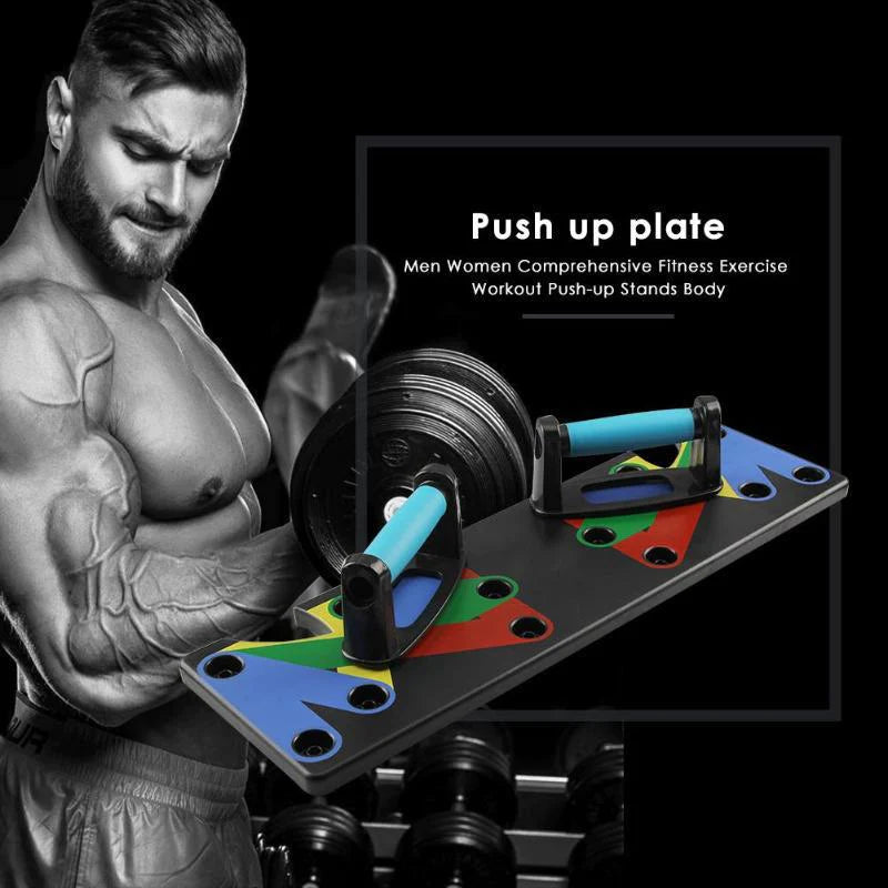 Ultimate 9-in-1 Push-Up Board for Total Indoor Workout Transformation