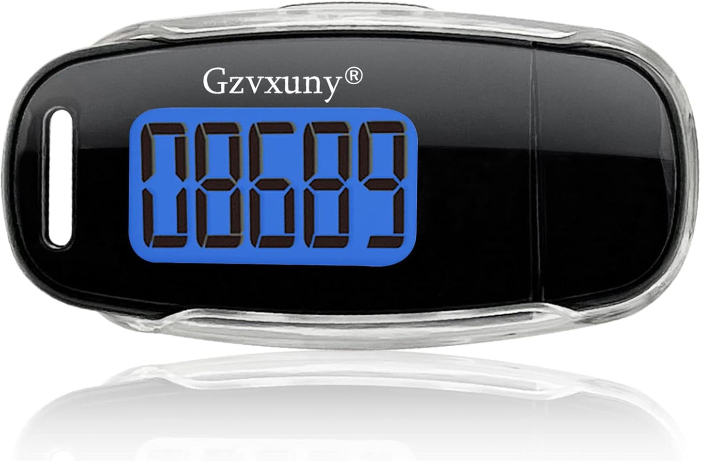 Ultimate 3D Pedometer Clip-On: Rechargeable Step Counter with Backlight & Daily Target Tracker