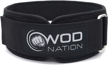 4-Inch Professional Weight Lifting Belt - Superior Support for Deadlifts, Squats, and Weightlifting - Adjustable for Both Men and Women