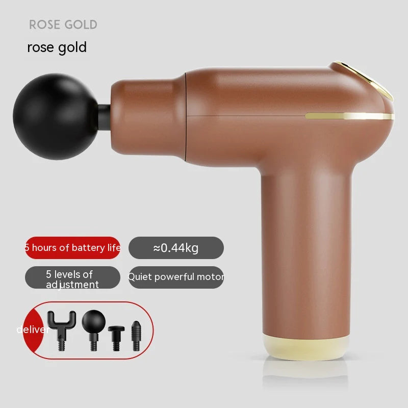 Compact USB Rechargeable Massage Gun for Home Use