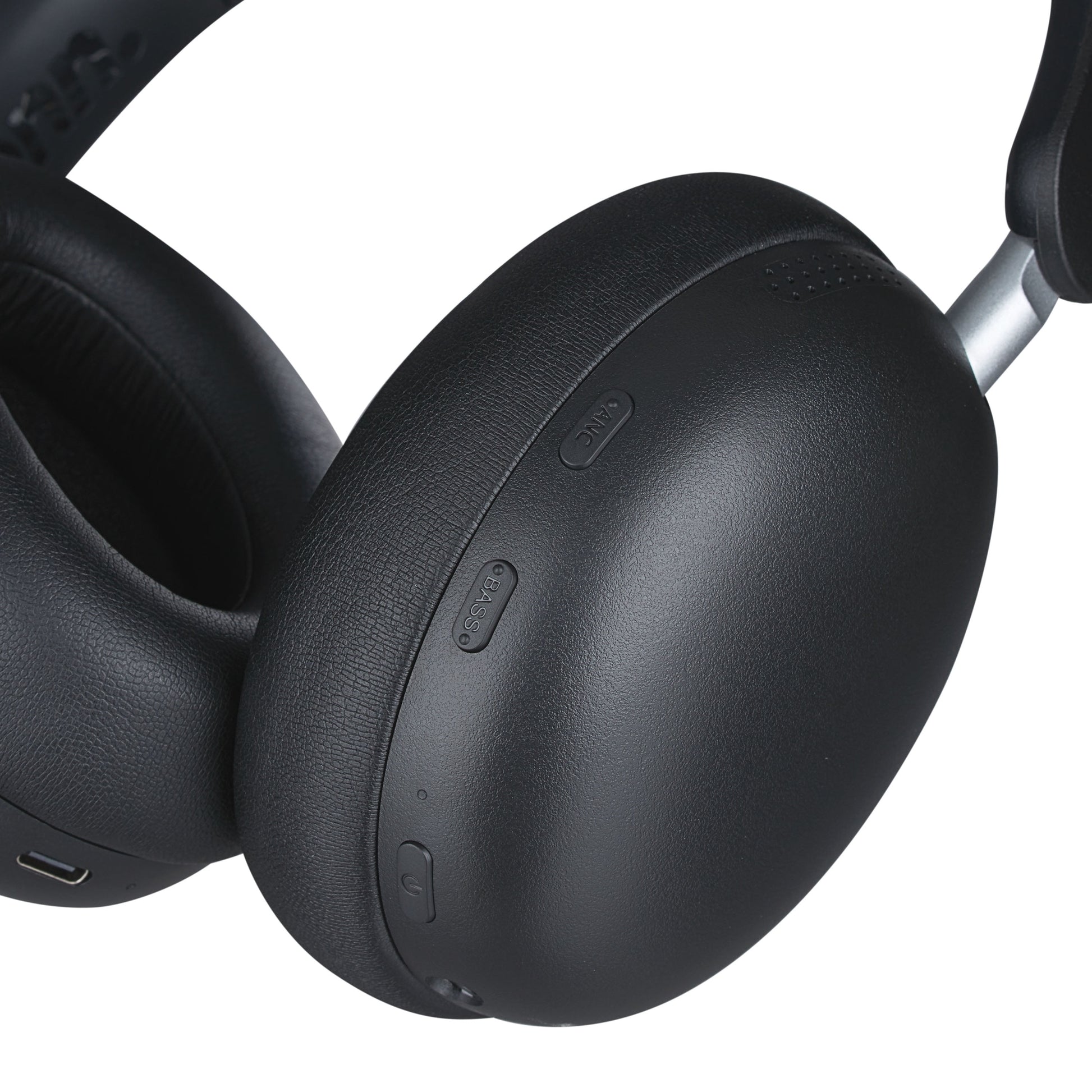 Premium Black Wireless Over-Ear Headphones with Advanced Active Noise Cancellation