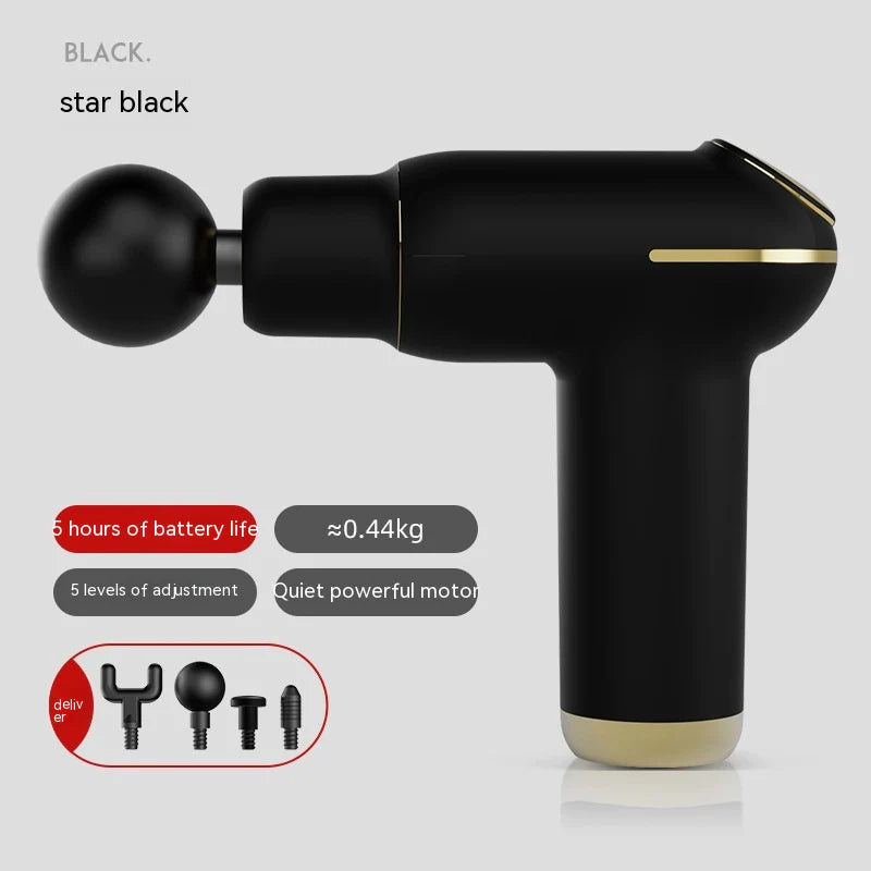 Compact USB Rechargeable Massage Gun for Home Use