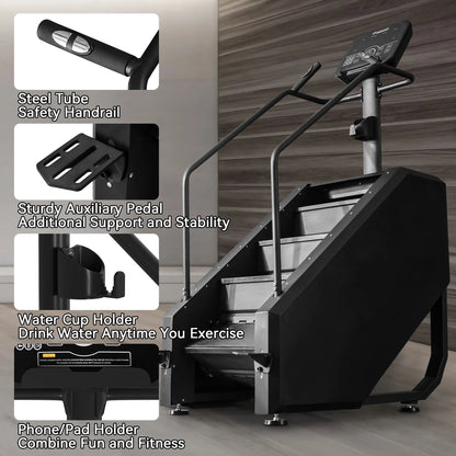 Commercial Grade Stair Climber - Ultimate Cardio & Lower Body Workout Machine