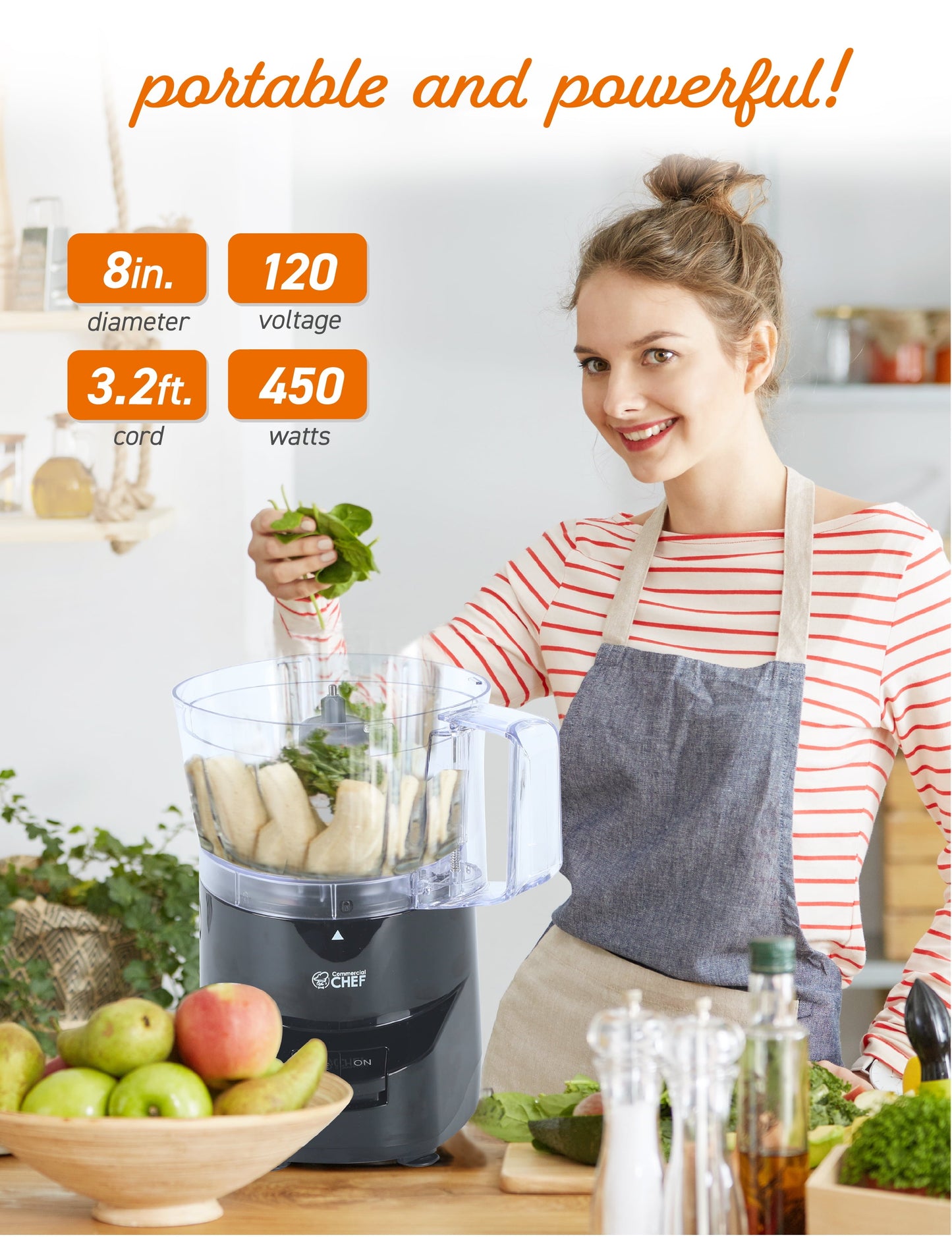 Versatile CHFP4MB Food Processor for Effortless Meal Prep