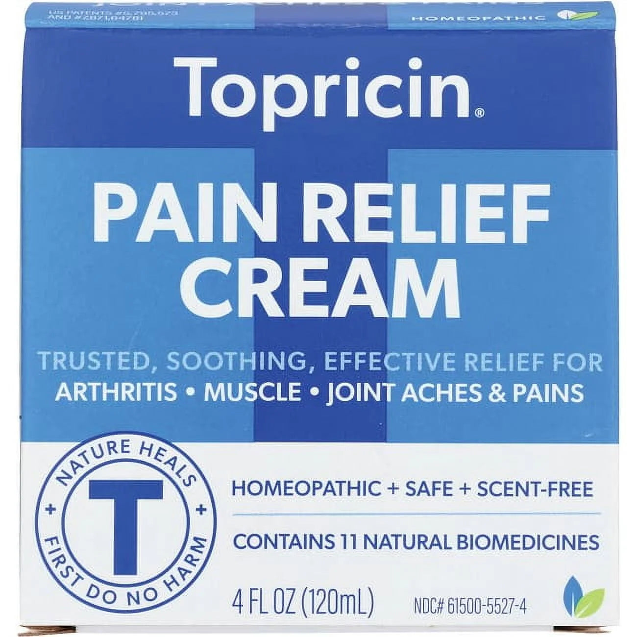 Pain Relief Cream - Scent Free 4 Fl Oz Cream