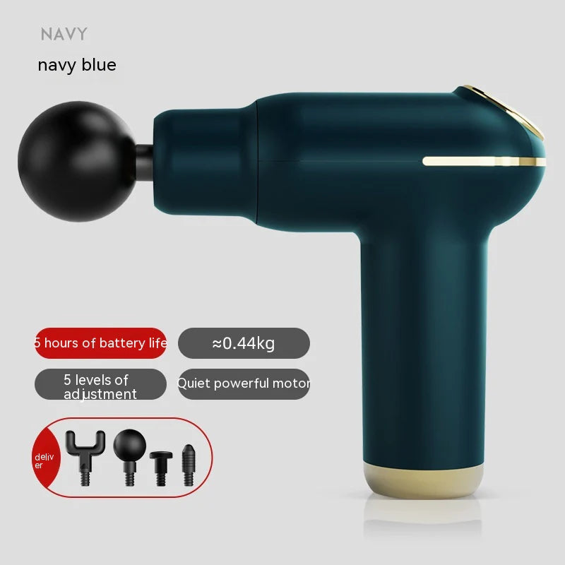 Compact USB Rechargeable Massage Gun for Home Use