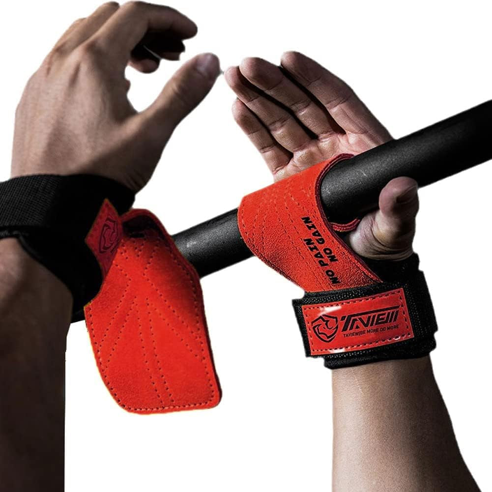 Professional Weightlifting Wrist Straps for Enhanced Grip Support - Deadlift Lifting Straps and Workout Gloves for Pull-Ups, Deadlifts, and Shrugs