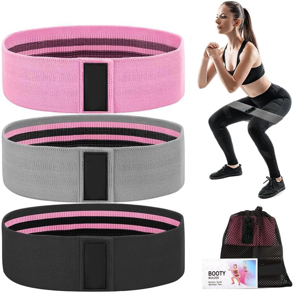 Professional Resistance Bands for Exercise - Versatile Elastic Stretch Bands for Strength Training, Physical Therapy, and Yoga with Carry Bag - Suitable for Men and Women, 3 Resistance Levels