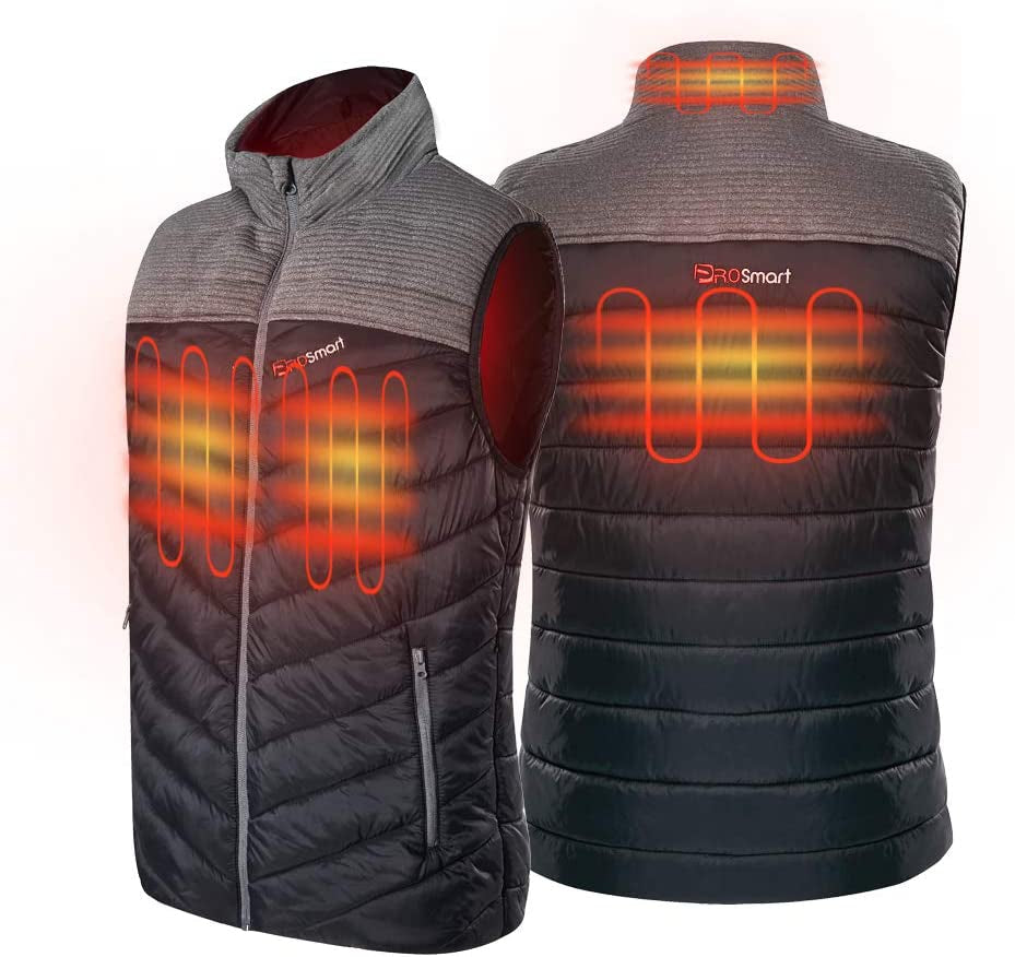 Heated Fleece Vest with USB Battery Pack for Men and Women - Ultimate Warmth on the Go