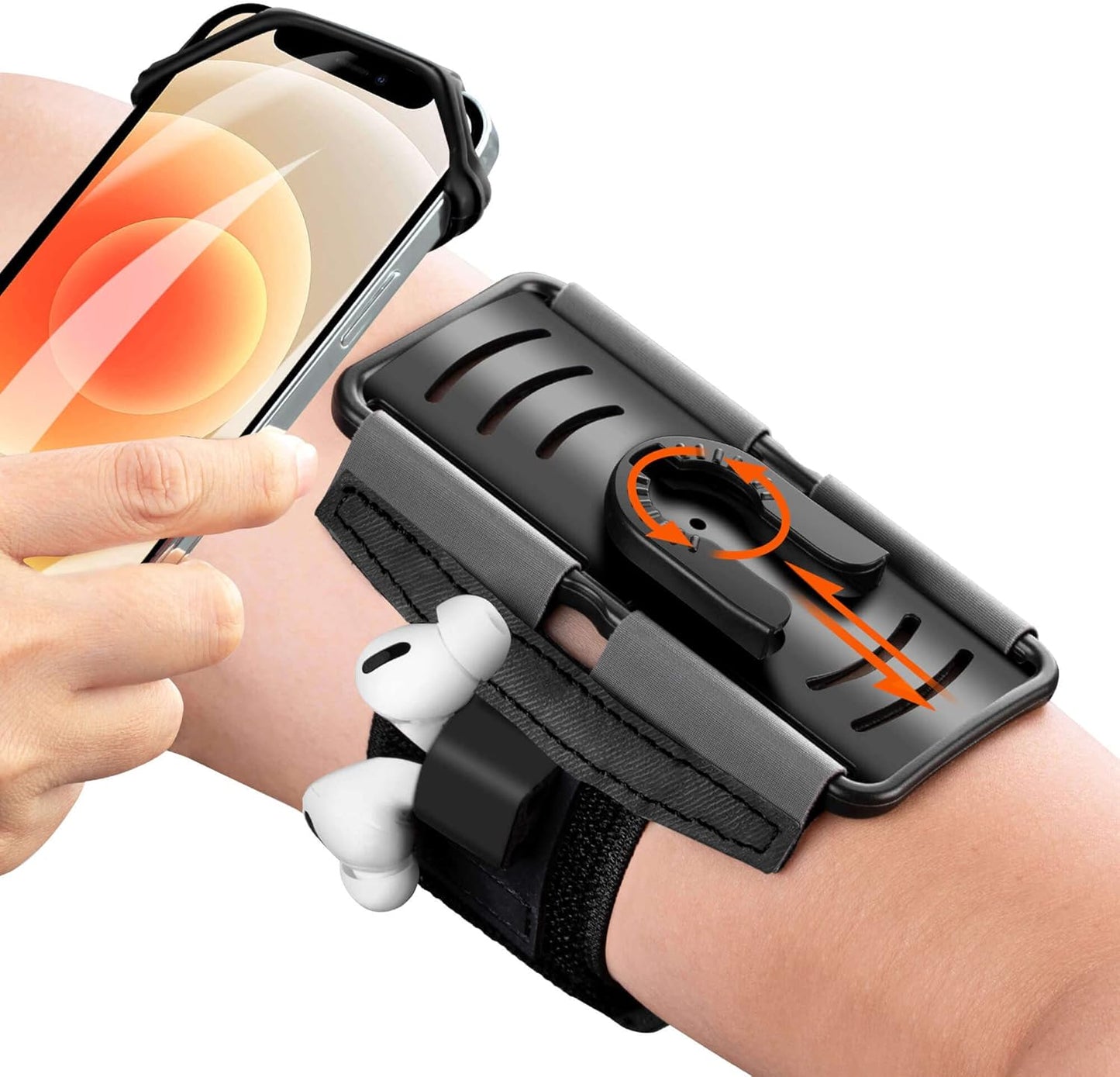 50-Pack Adjustable Reflective Cell Phone Holder Armbands Compatible with iPhone 15/14/13/12/11 Mini Pro Max and Samsung Galaxy Pixel for Sports and Exercise