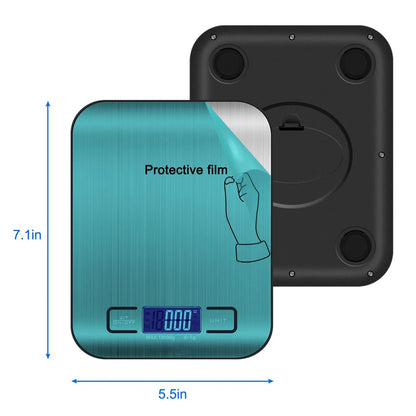 Precision Digital Food Scale - 22Lb Capacity for Weight Loss, Baking, Cooking, Keto & Meal Prep with Easy-to-Read LCD Display