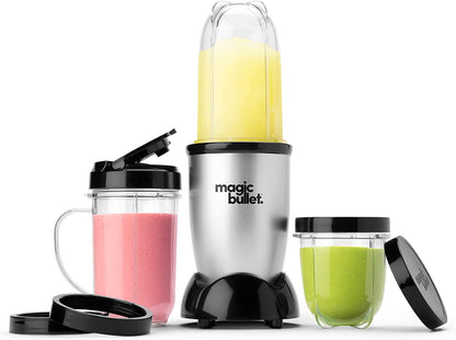 Silver 11-Piece Compact Blender Set