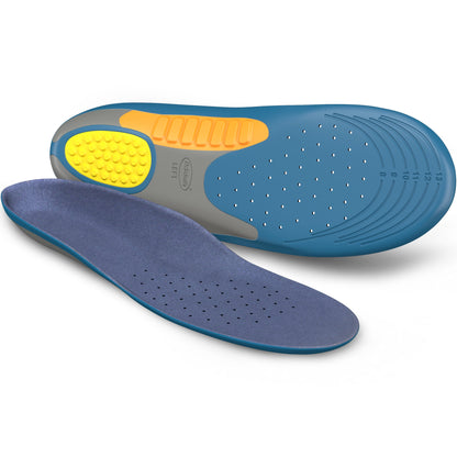 Ultimate Pain Relief Orthotic Insoles for Men - Heavy Duty Support, Sizes 8-14, 1 Pair